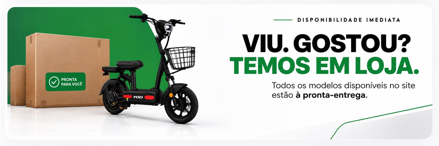 Disponibilidade imediata — todos os modelos disponíveis no site estão à pronta-entrega na loja